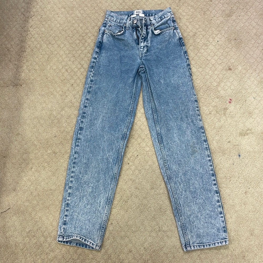 BDG(urban outfitters) high rise baggy blue jeans